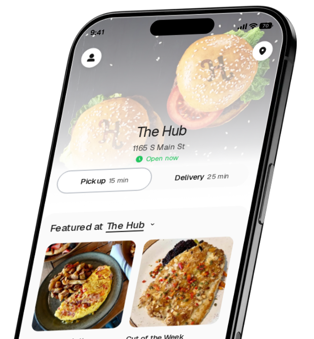 The Hub app preview