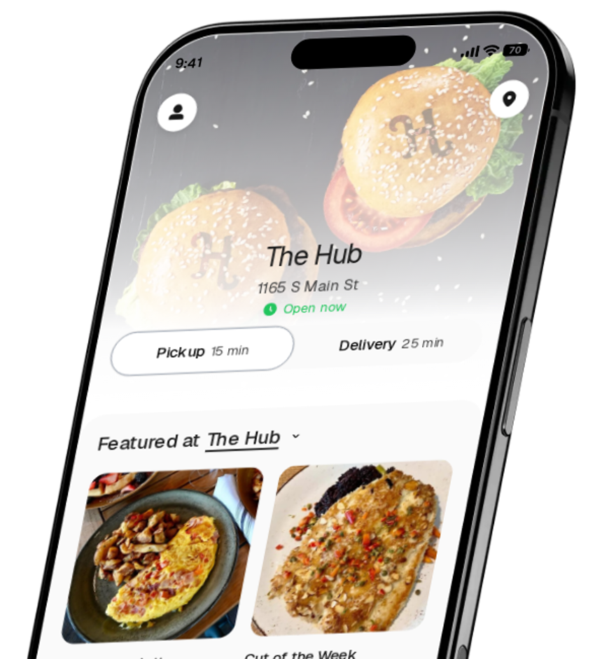 The Hub app preview